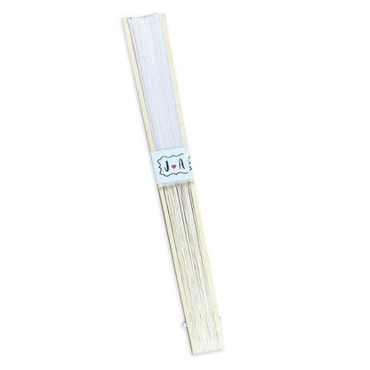 Abanico para Boda Personalizado -  Mod. 49 Corchete 💍 | Festiboda