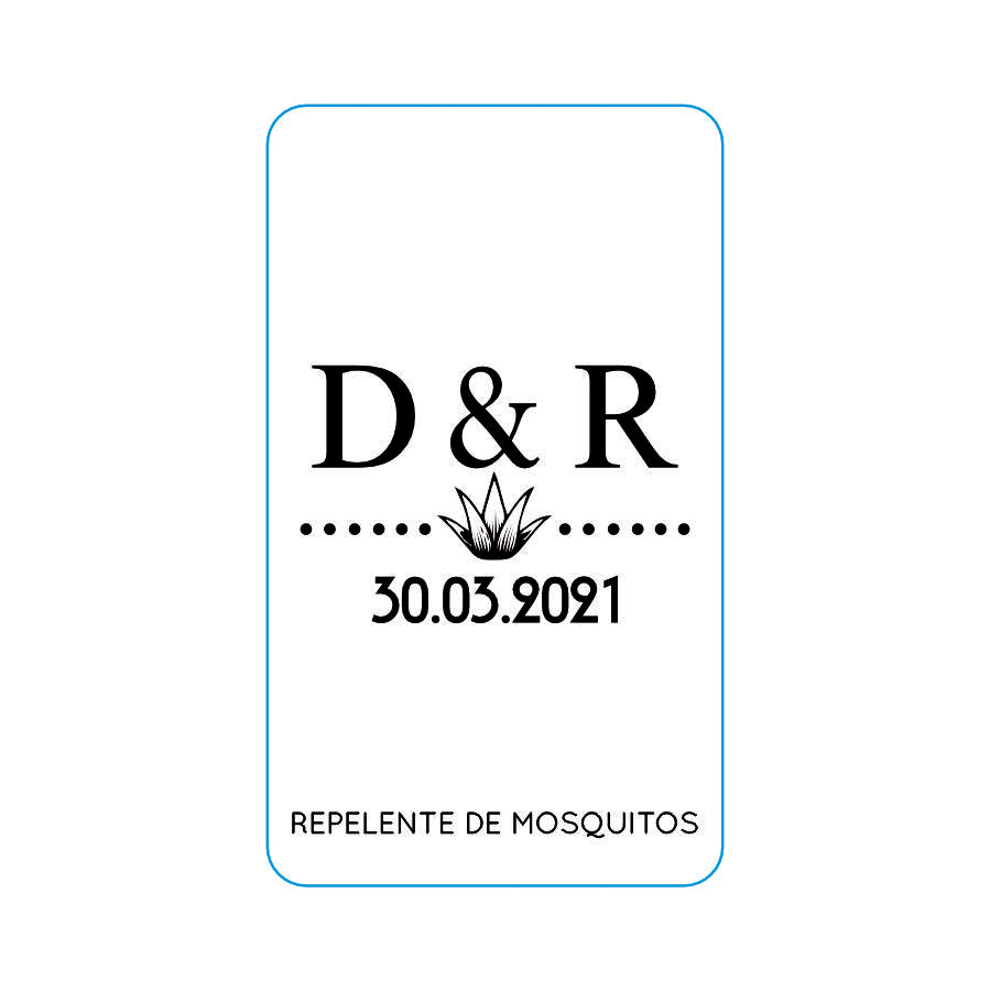 Repelente para Boda Personalizado – Mod. 40 Maguey 💍 | Festiboda