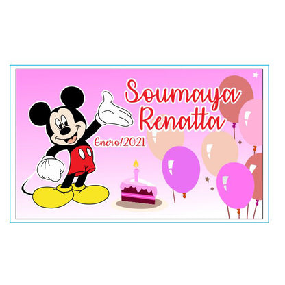 Cilindro para bautizo - Mod. 532 Mickey 🧴 | Festiboda