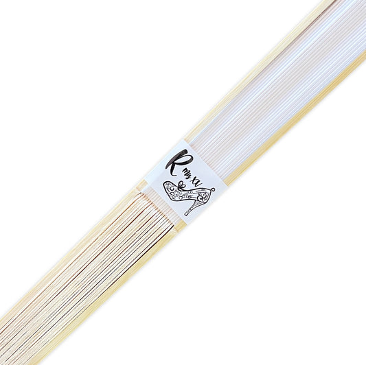 Abanico para XV años Personalizado - Mod. 537 Zapatilla