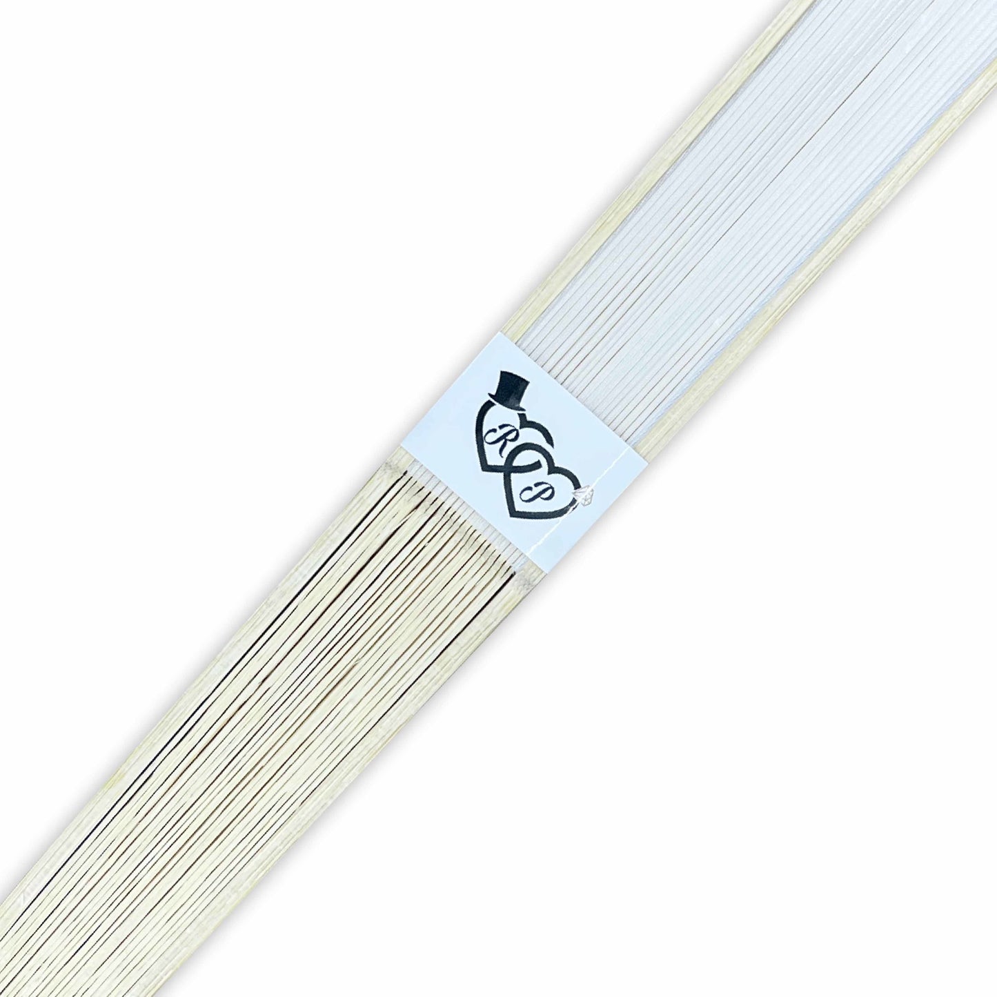 Abanico para Boda Personalizado -  Mod. 55 Corazones noviazgo 💍