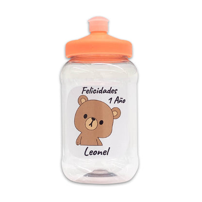 Cilindro para bautizo - Mod. 563 El Oso 🧴 | Festiboda