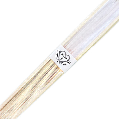 Abanico para XV años Personalizado - Mod. 566 Corazon Moderno