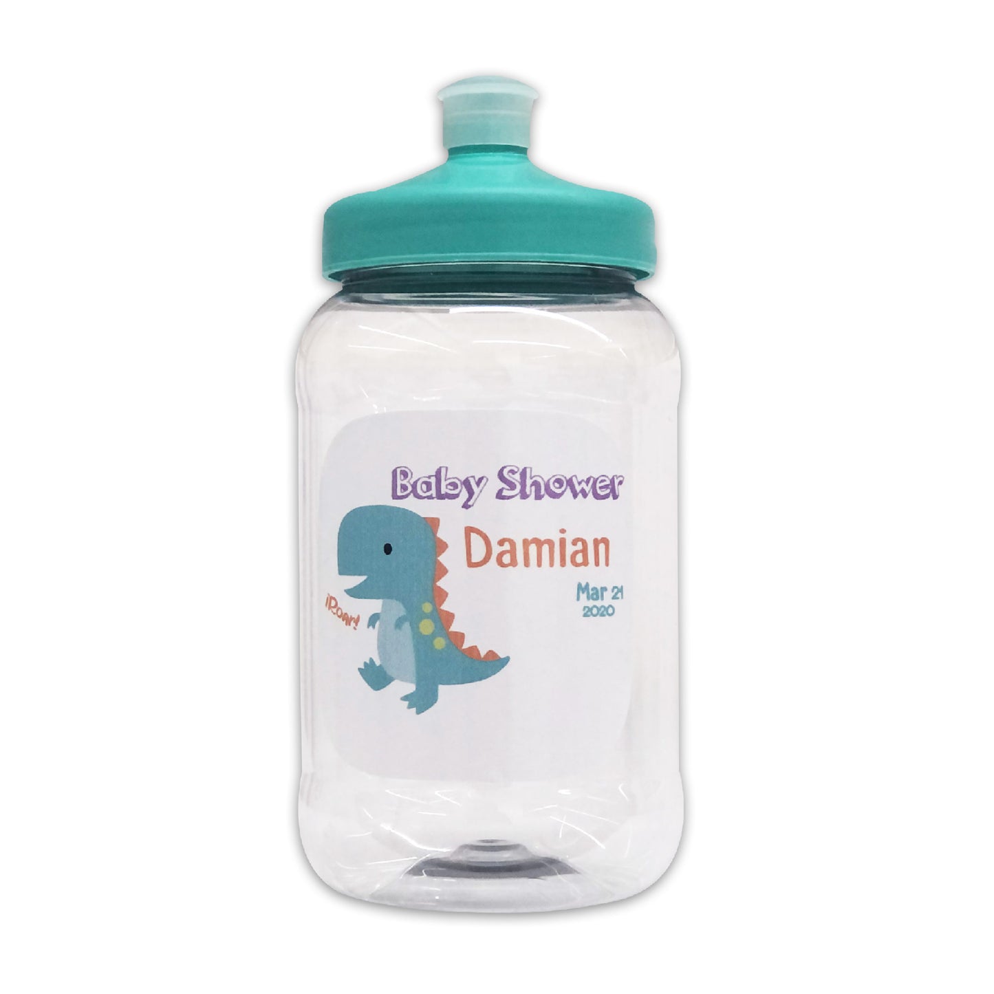 Cilindro para bautizo - Mod. 566 T-Rex 🧴 | Festiboda