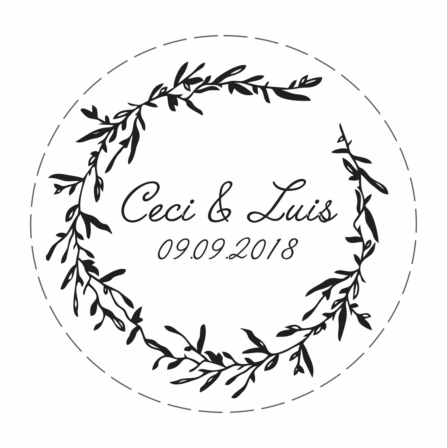 Cilindro para boda - Mod. 143 Corona Espiga 💍 | Festiboda