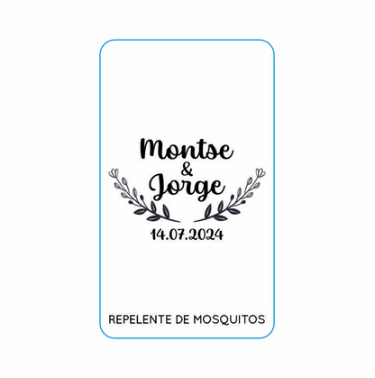 Repelente para Boda Personalizado – Mod. 58  La espiguita 💍