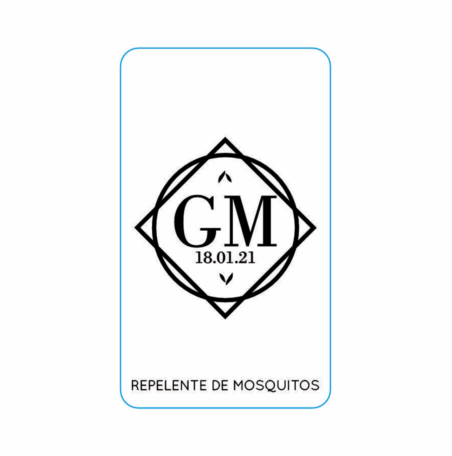 Repelente para Boda Personalizado – Mod. 59 Cuadrado circular 💍