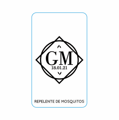 Repelente para Boda Personalizado – Mod. 59 Cuadrado circular 💍
