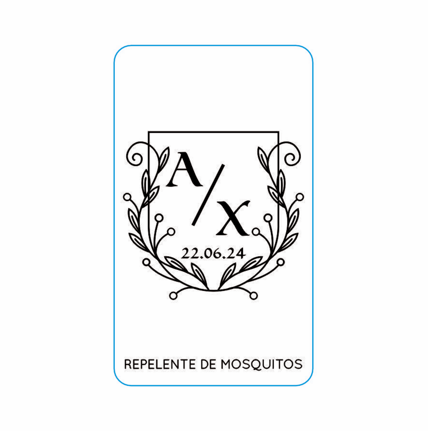 Repelente para Boda Personalizado – Mod. 63 Fusion cuadro 💍