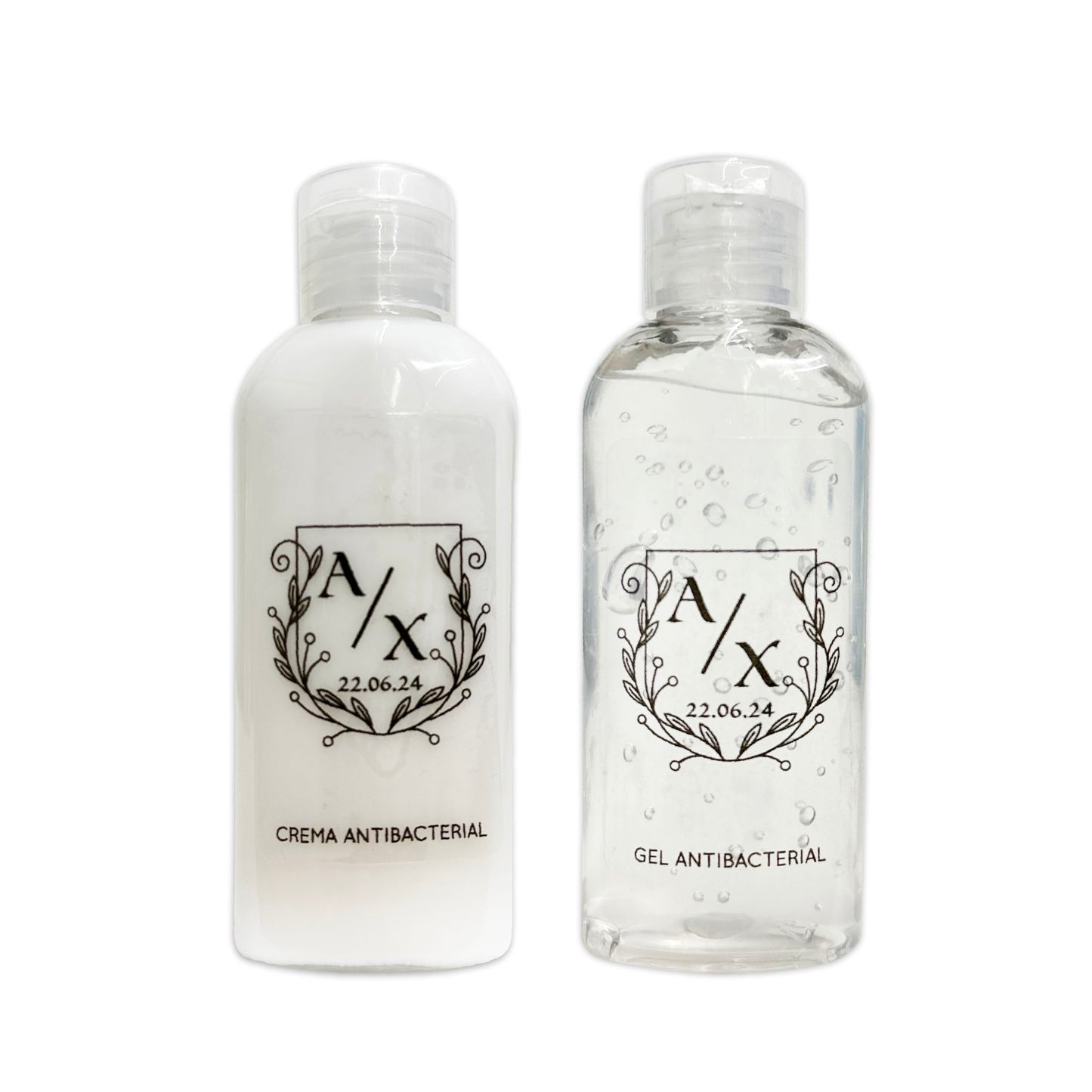 Gel Antibacterial ó Crema para Boda Personalizado – 63 Fusion cua