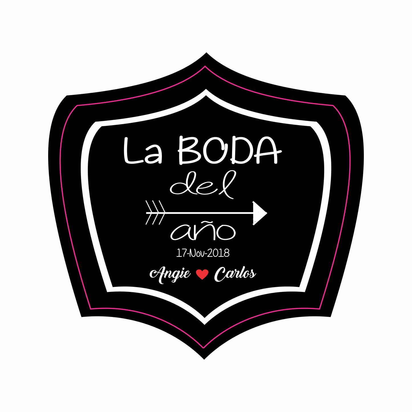 Cilindro para boda - Mod. 61 Flecha 💍 | Festiboda