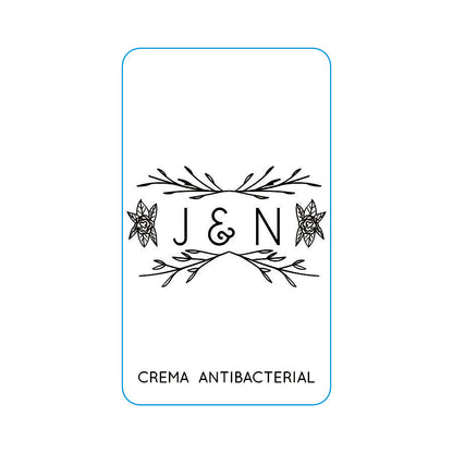 Gel Antibacterial ó Crema para Boda Personalizado Mod. 28 Ramitas