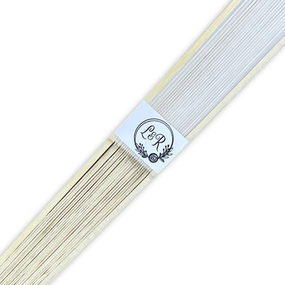 Abanico para Boda Personalizado -  Mod. 65 Rosita 💍 | Festiboda