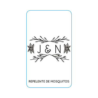 Repelente para Boda Personalizado – Mod. 28 Ramitas 💍 | Festiboda