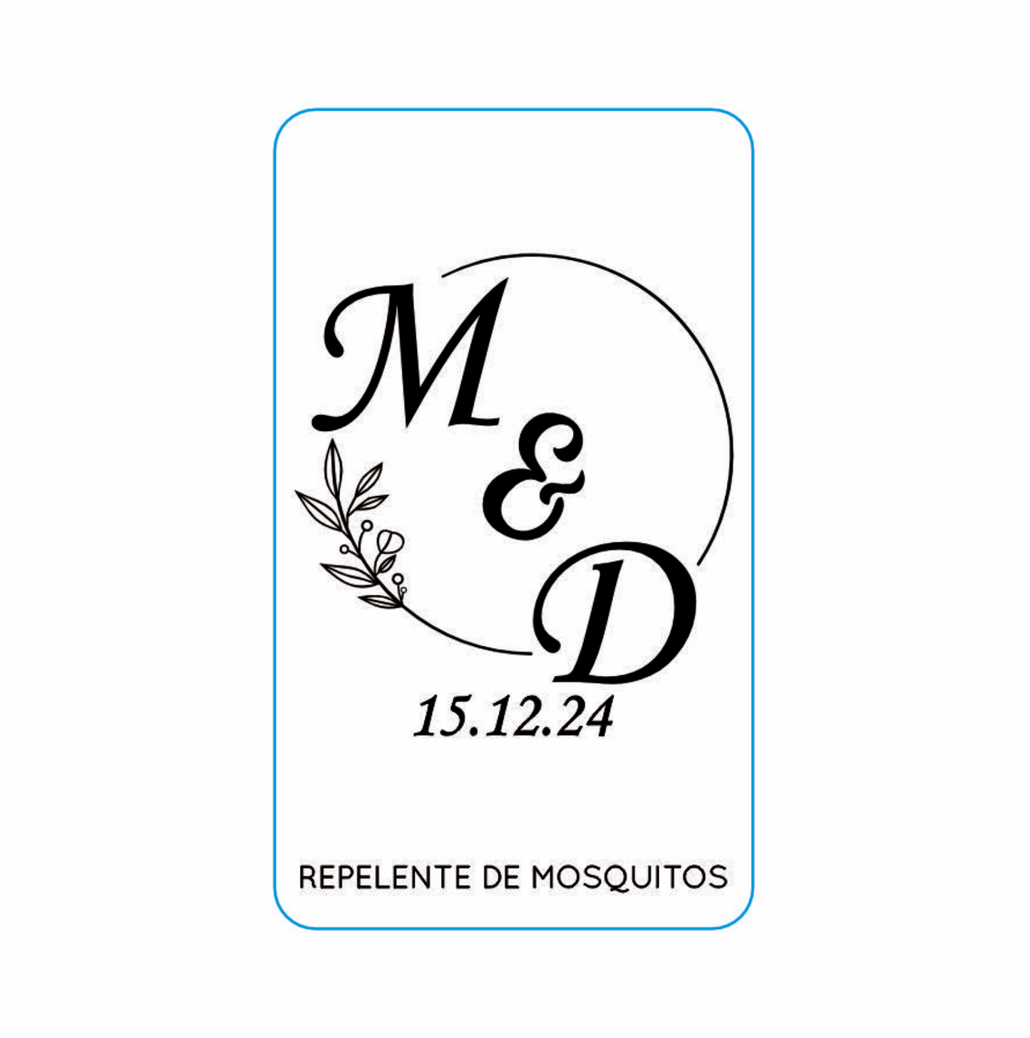 Repelente para Boda Personalizado – Mod. 67 Sello principal 💍