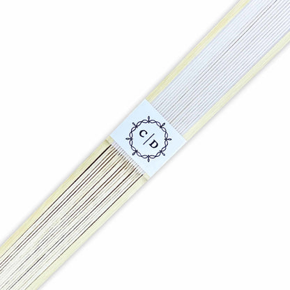 Abanico para Boda Personalizado -  Mod. 68 Cruzadas 💍 | Festiboda