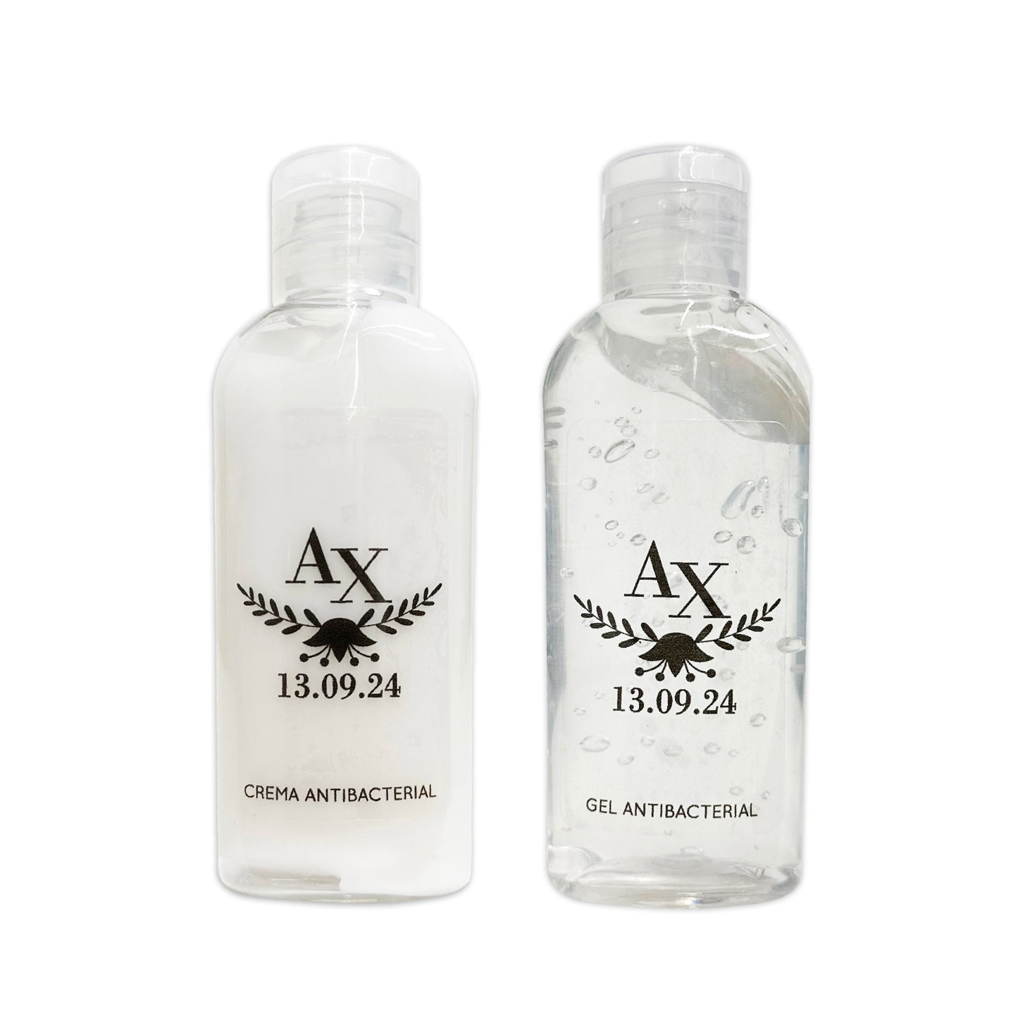 Gel Antibacterial ó Crema para Boda Personalizado – 69 Campana 💍