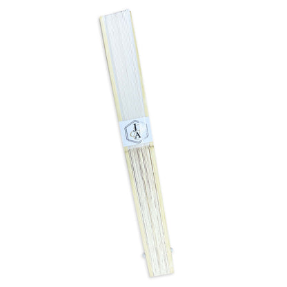 Abanico para Boda Personalizado -  Mod. 70 Doble Dorado 💍