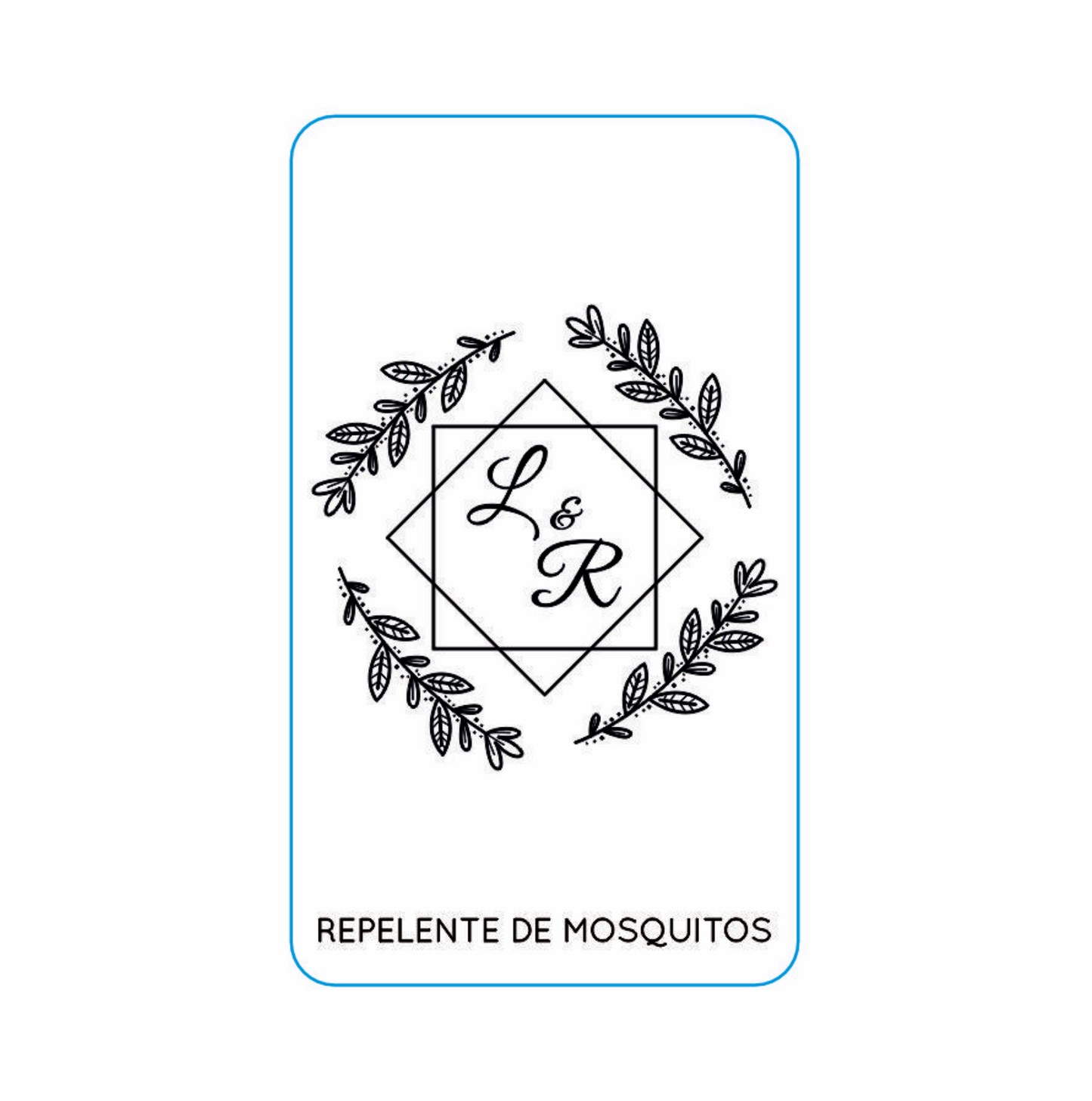 Repelente para Boda Personalizado – Mod. 70 Doble cuadrado 💍