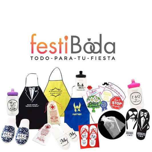 Paquete Muestrario para Apoyo de Venta Distribuidor | Festiboda