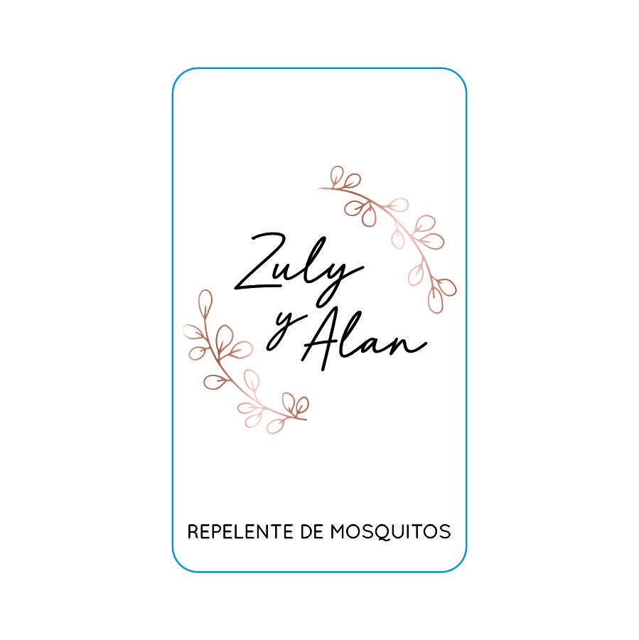 Repelente para Boda Personalizado – Mod. 11 Ramita 💍 | Festiboda