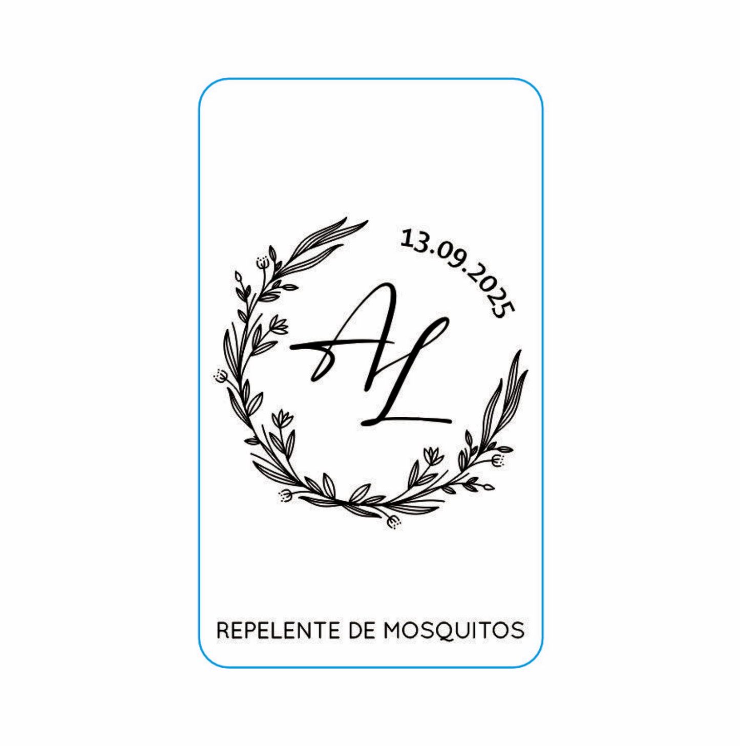 Repelente para Boda Personalizado – Mod. 75 Cola sirena 💍