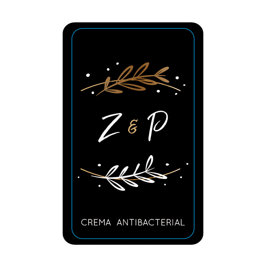 Gel Antibacterial ó Crema para Boda Personalizado Mod. 37 Puntos