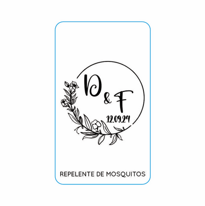 Repelente para Boda Personalizado – Mod. 79 Los tulipanes 💍