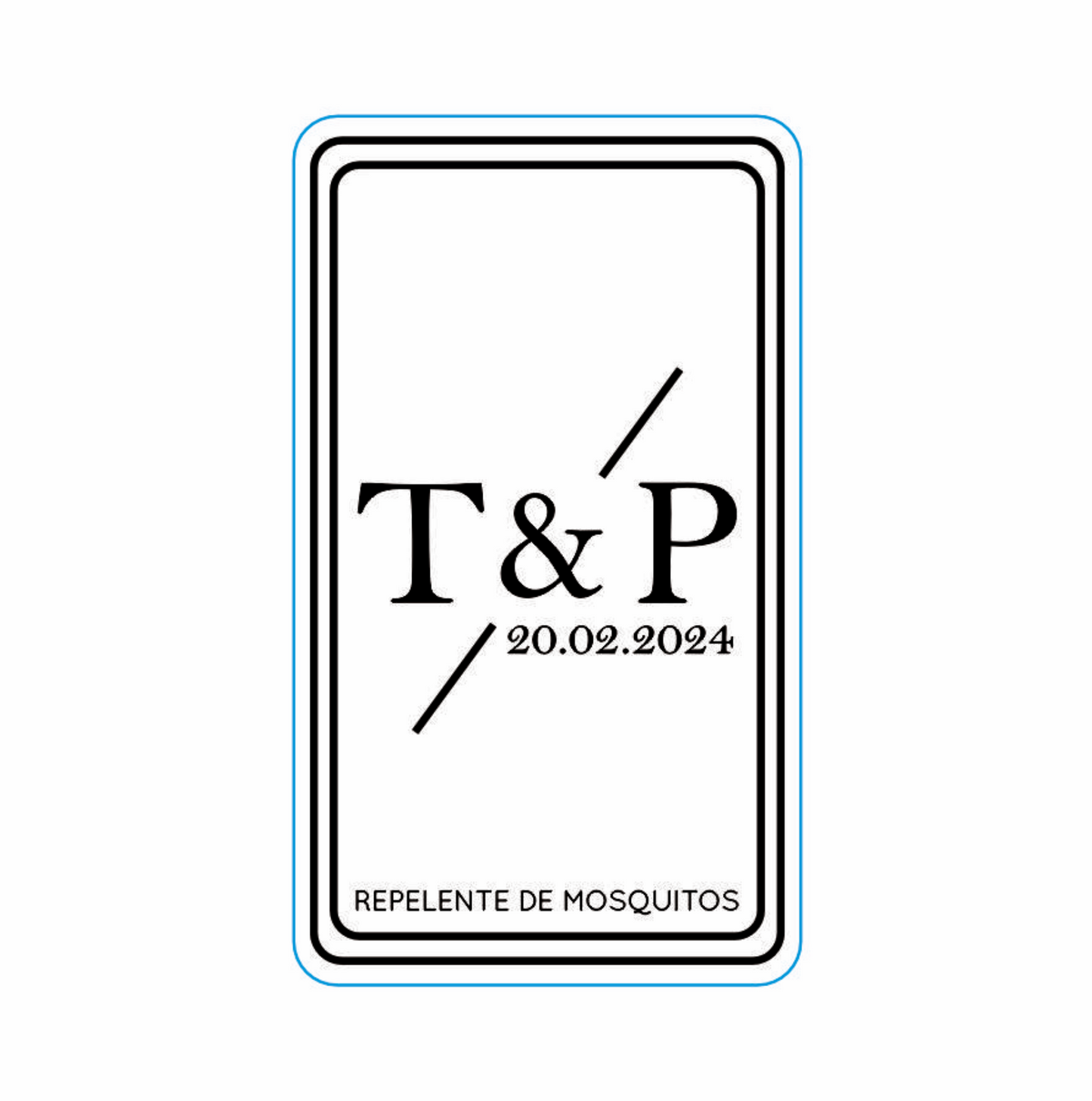 Repelente para Boda Personalizado – Mod. 80 & / 💍 | Festiboda