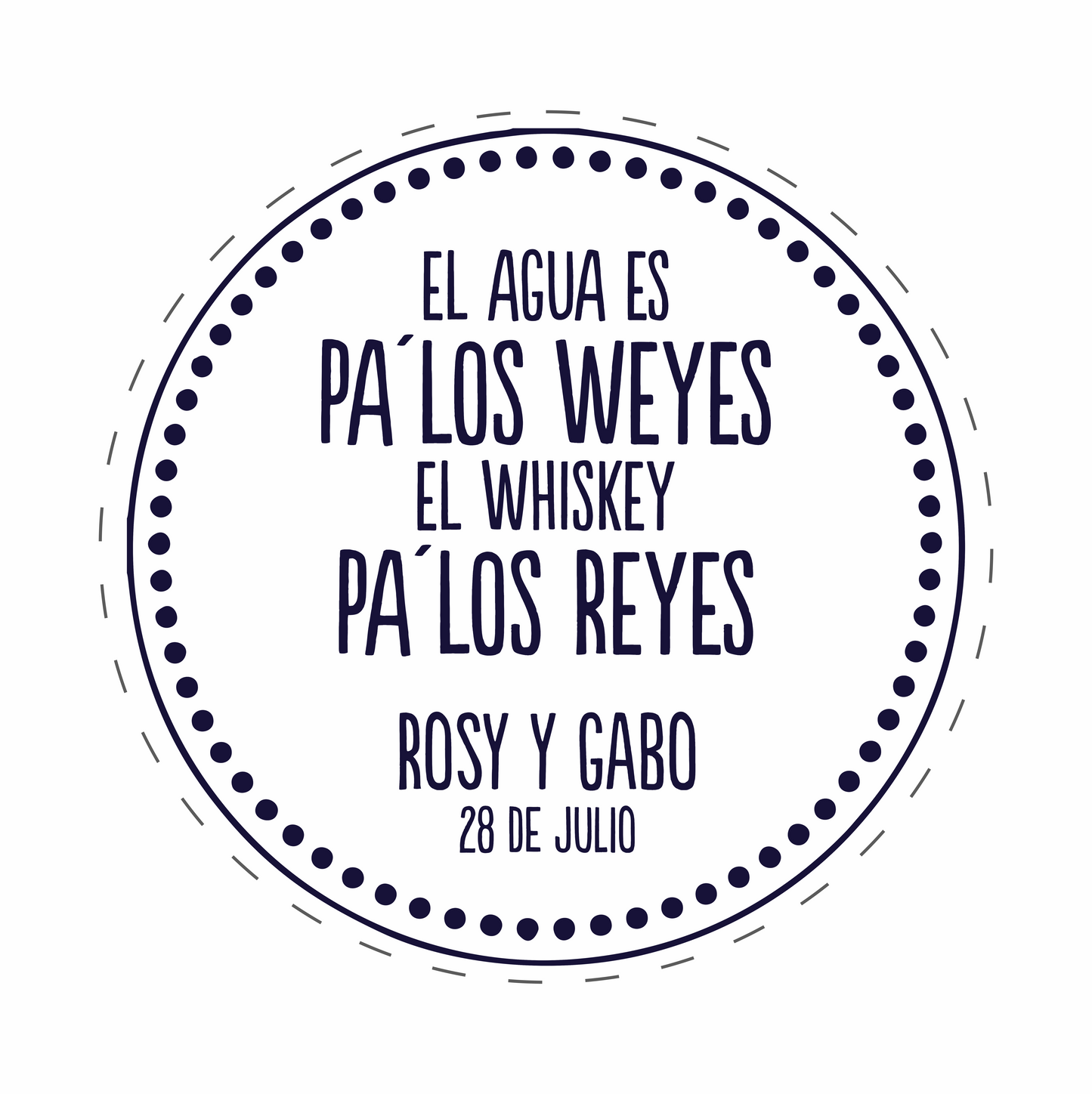 Cilindro para boda - Mod. 80 Reyes 💍 | Festiboda