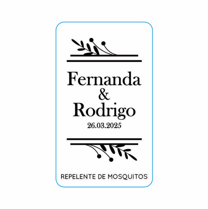 Repelente para Boda Personalizado – Mod. 82 Espiguita 💍