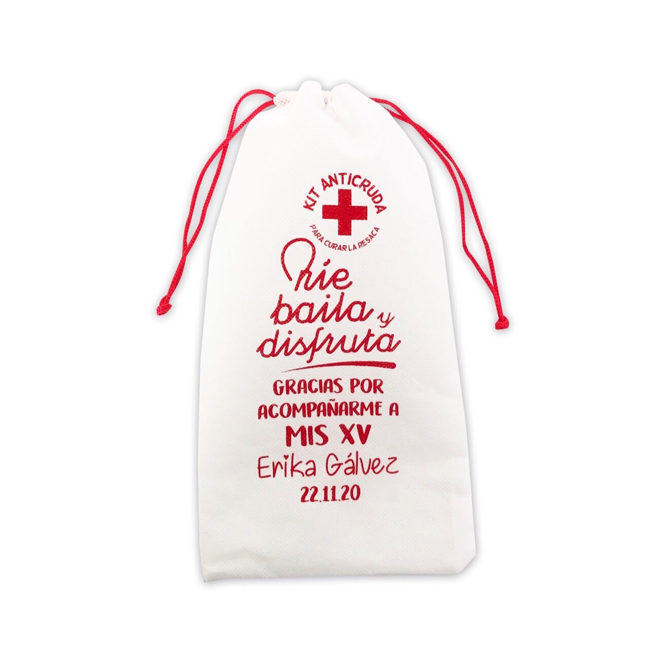 Costalito para Kit Anticruda para XV Años mod. 15 Baila y disfrut