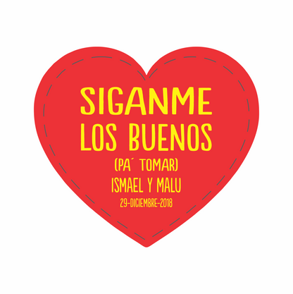 Cilindro para boda - Mod. 76 Siganme 💍 | Festiboda