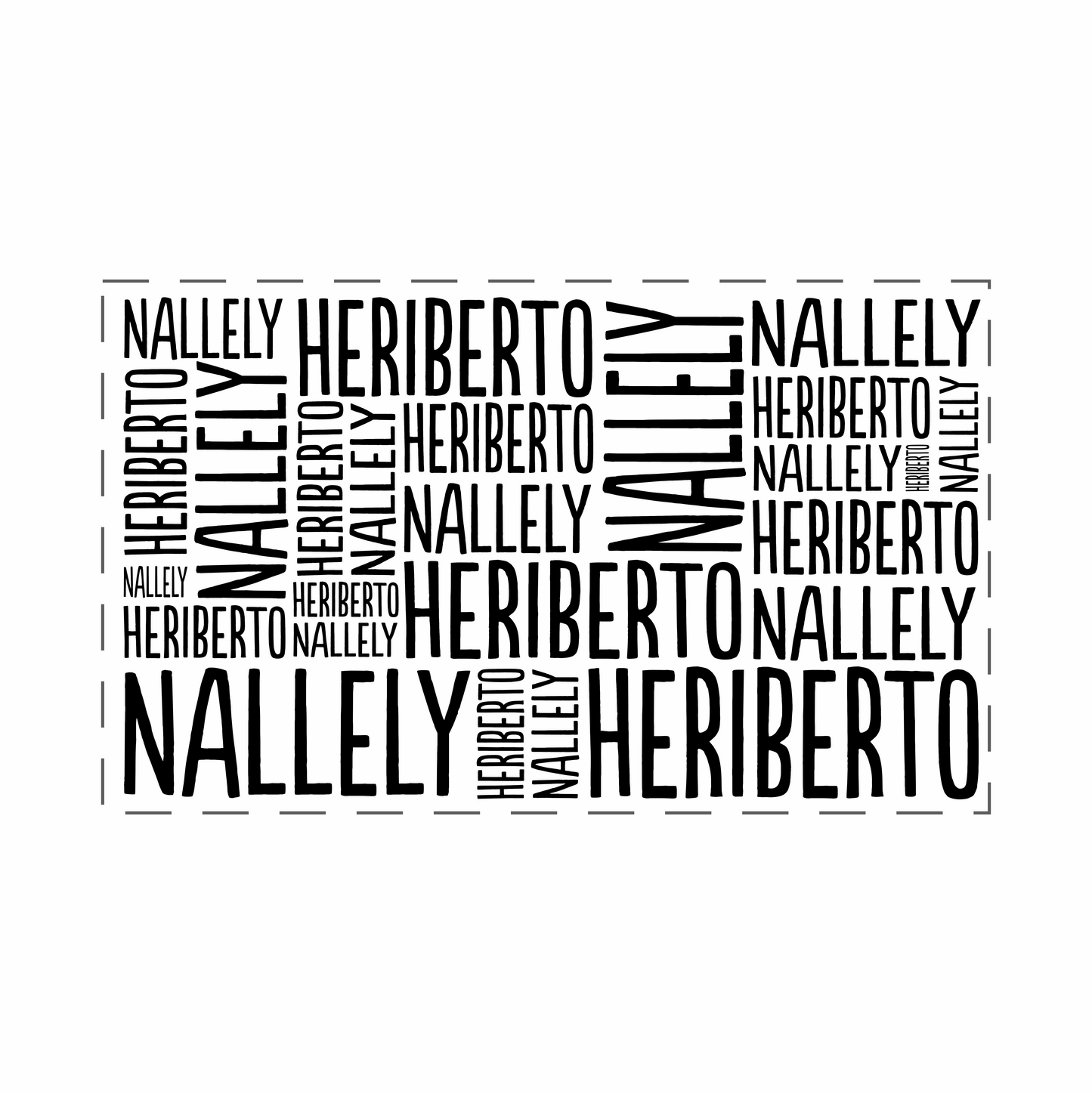 Cilindro para boda - Mod. 93 Nombres 💍 | Festiboda