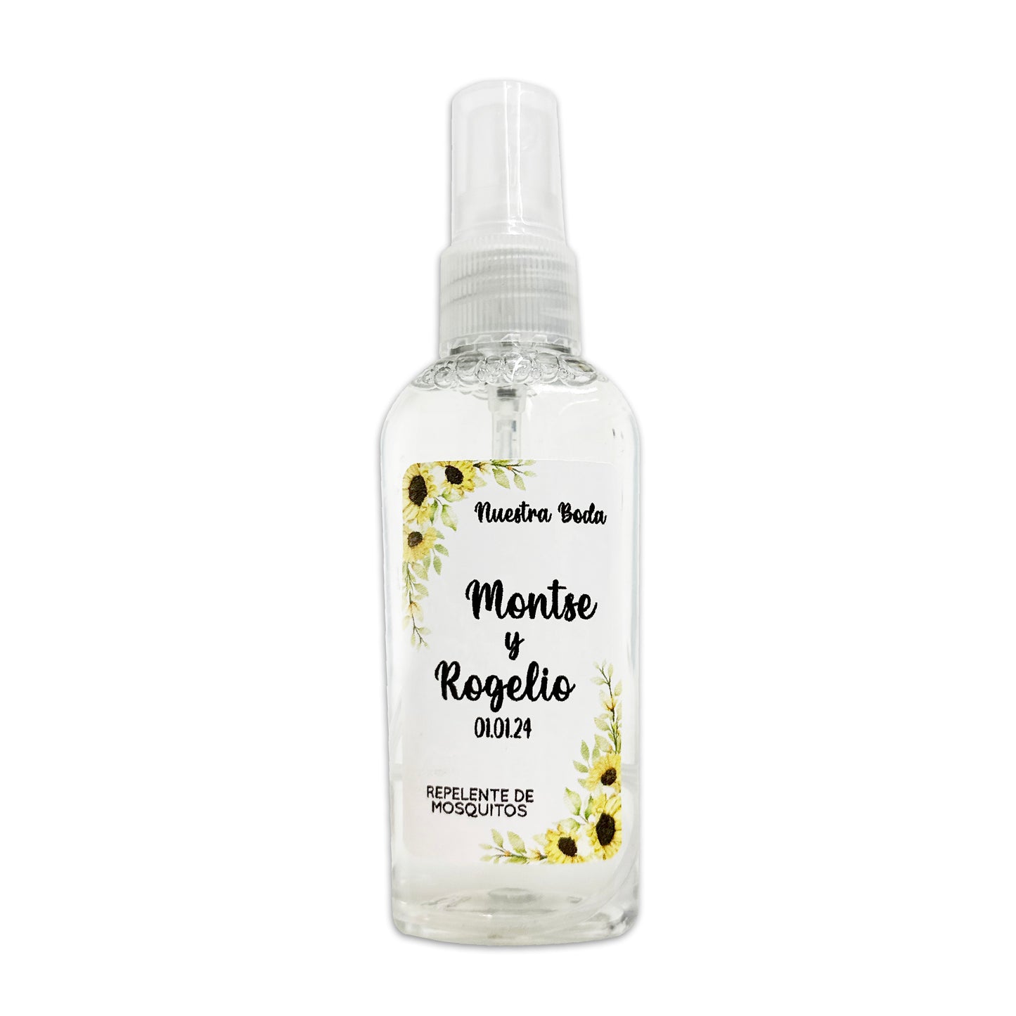 Repelente para Boda Personalizado – Mod. 90 Girasol 💍 | Festiboda