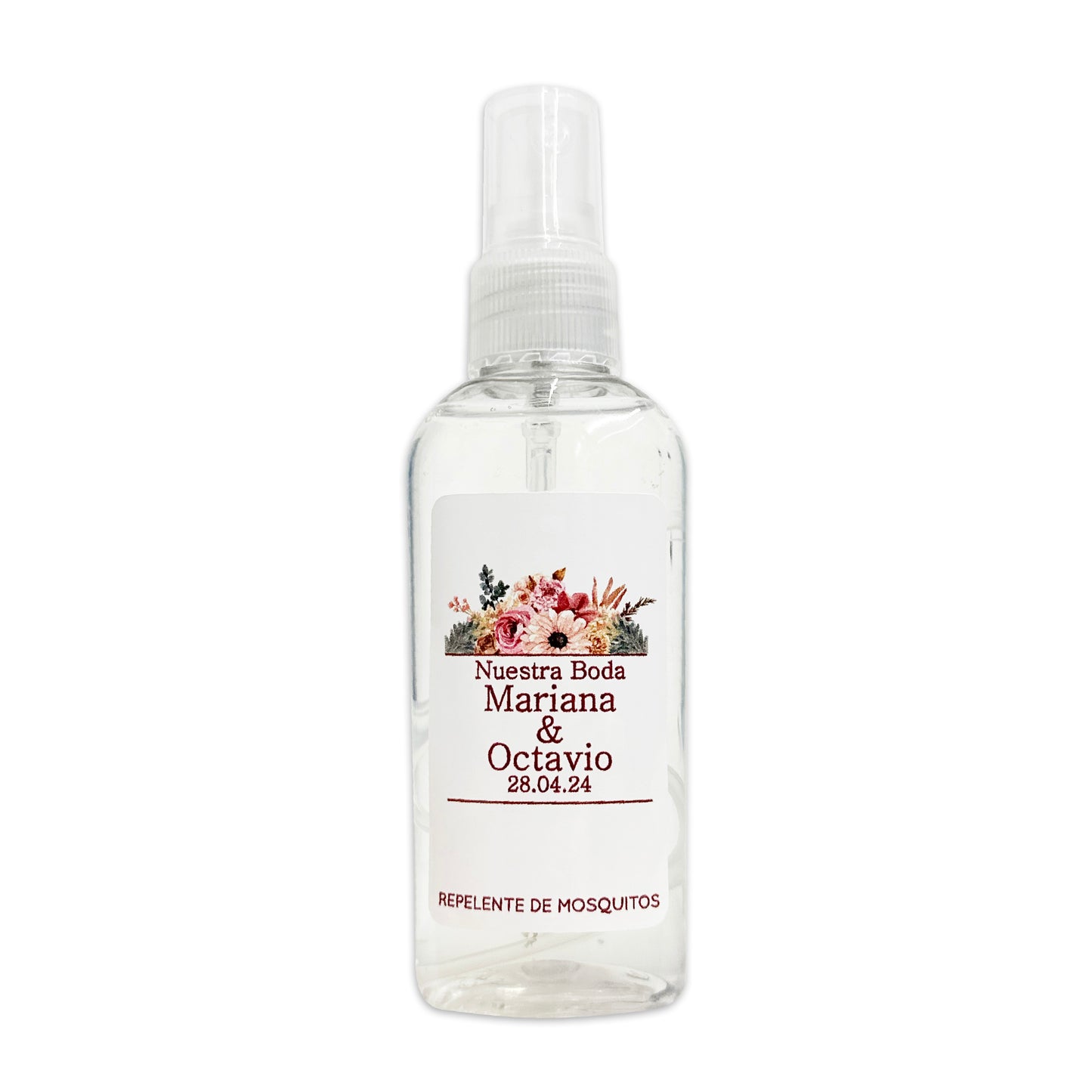 Repelente para Boda Personalizado – Mod. 92 Ramo floral 💍