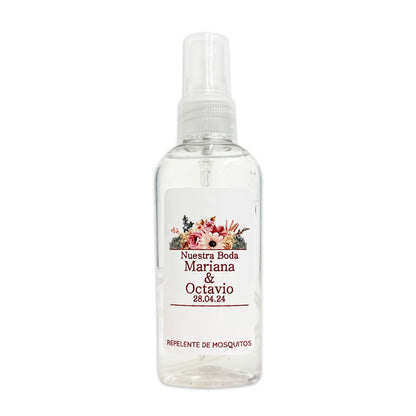 Repelente para Boda Personalizado – Mod. 92 Ramo floral 💍