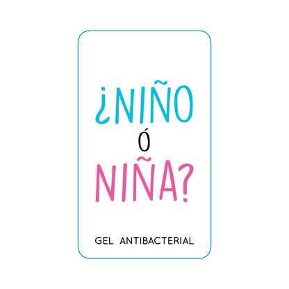 Gel Antibacterial ó Crema para Fiesta Baby Shower Bautizo Perzona