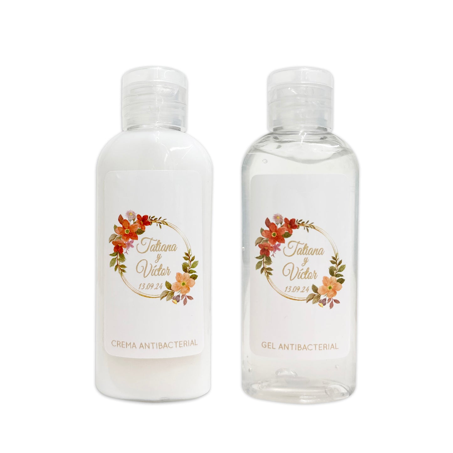 Gel Antibacterial ó Crema para Boda Personalizado – 94 Otoñal 💍