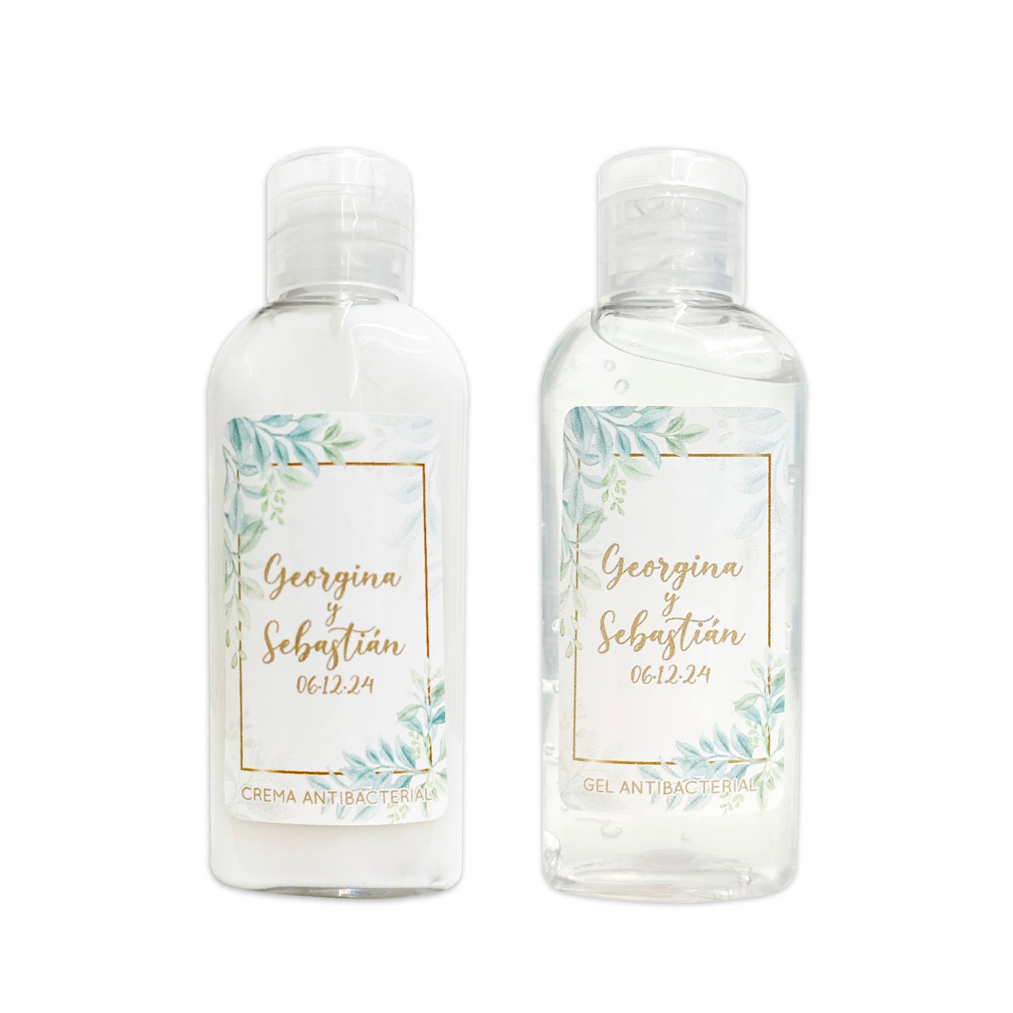 Gel Antibacterial ó Crema para Boda Personalizado – 96 Selva 💍