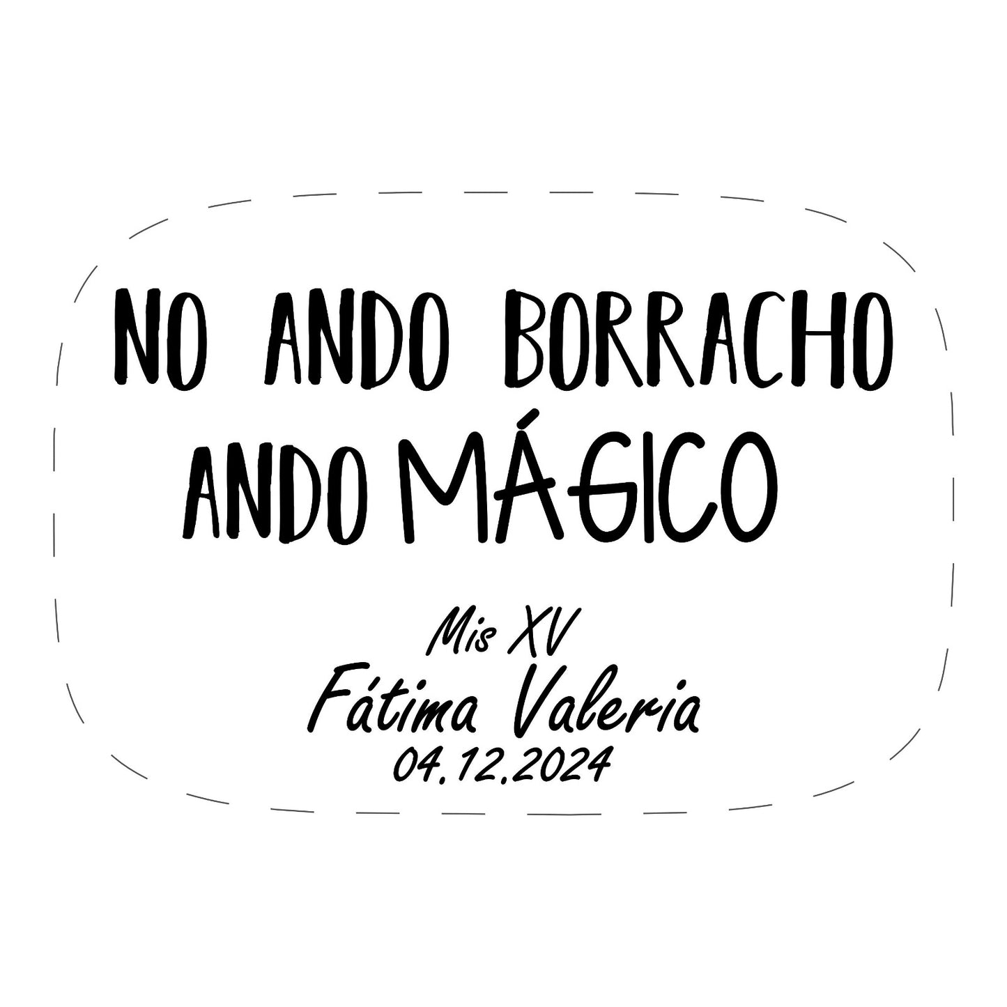 Cilindro para boda y XV años - Mod. 96 Magico 💍 | Festiboda
