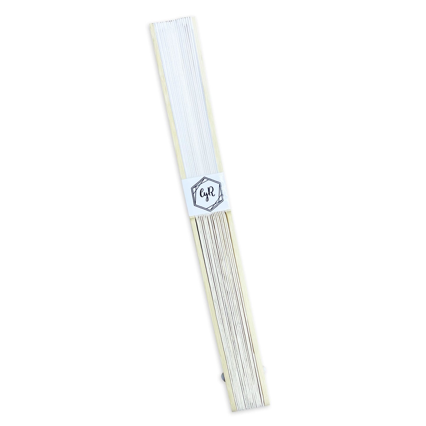 Abanico para Boda Personalizado -  Mod. 97 Doble Hexa 💍