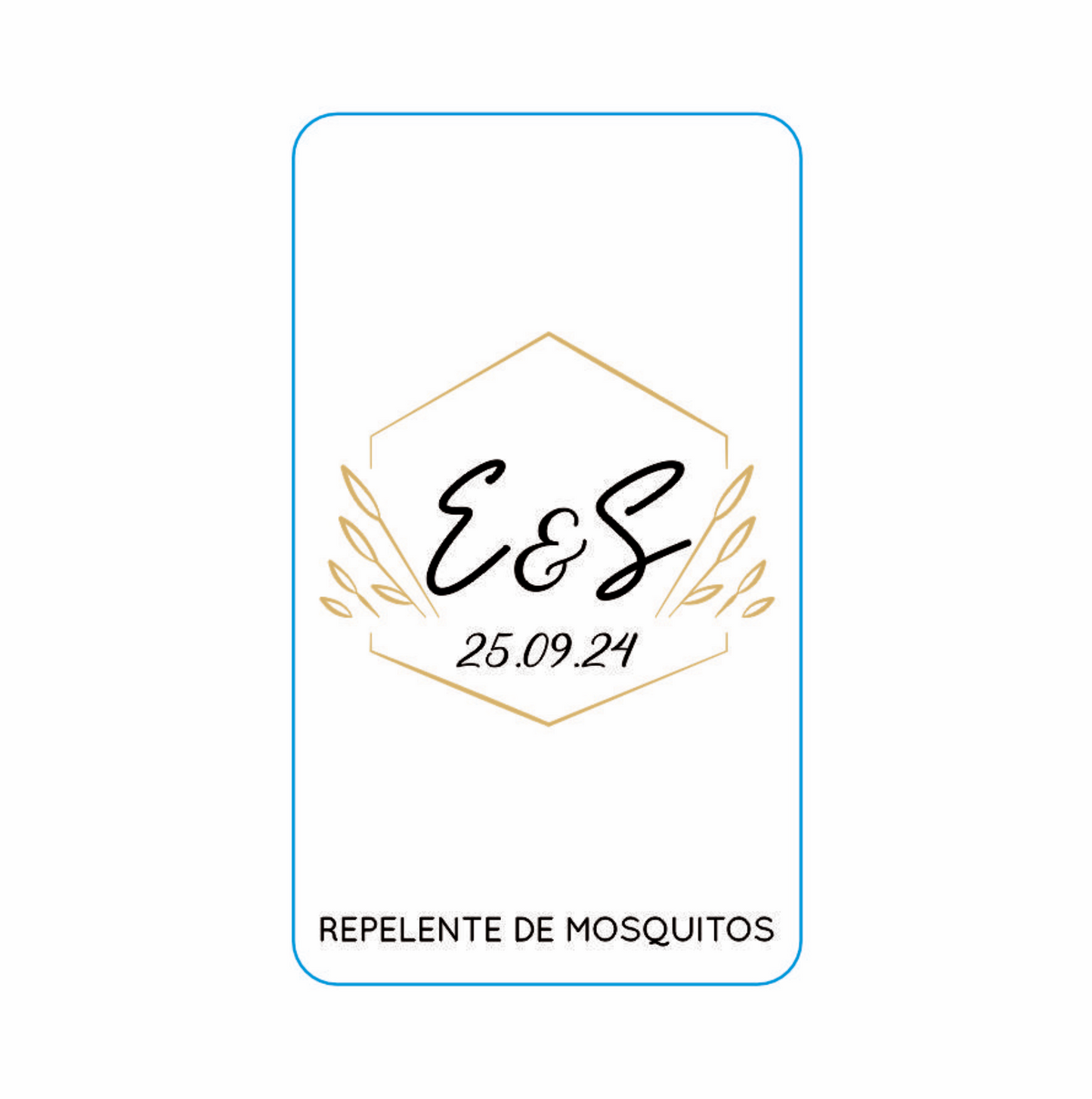 Repelente para Boda Personalizado – Mod. 98 Hexa 💍 | Festiboda