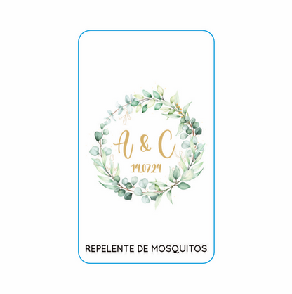 Repelente para Boda Personalizado – Mod. 99 Suculentas 💍