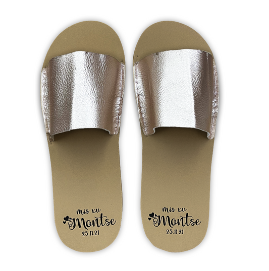 Chancleta para XV años - Mod.49 Corazón XV 🩴 | Festiboda