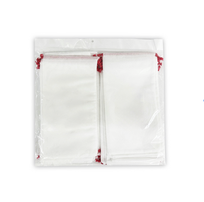 Kit Anticruda Blanco Liso  Paquete 20 pzas  –Empacado en Bolsa Bl