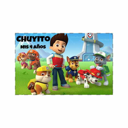 Cilindro para bautizo - Mod. 571 Paw 🧴 | Festiboda