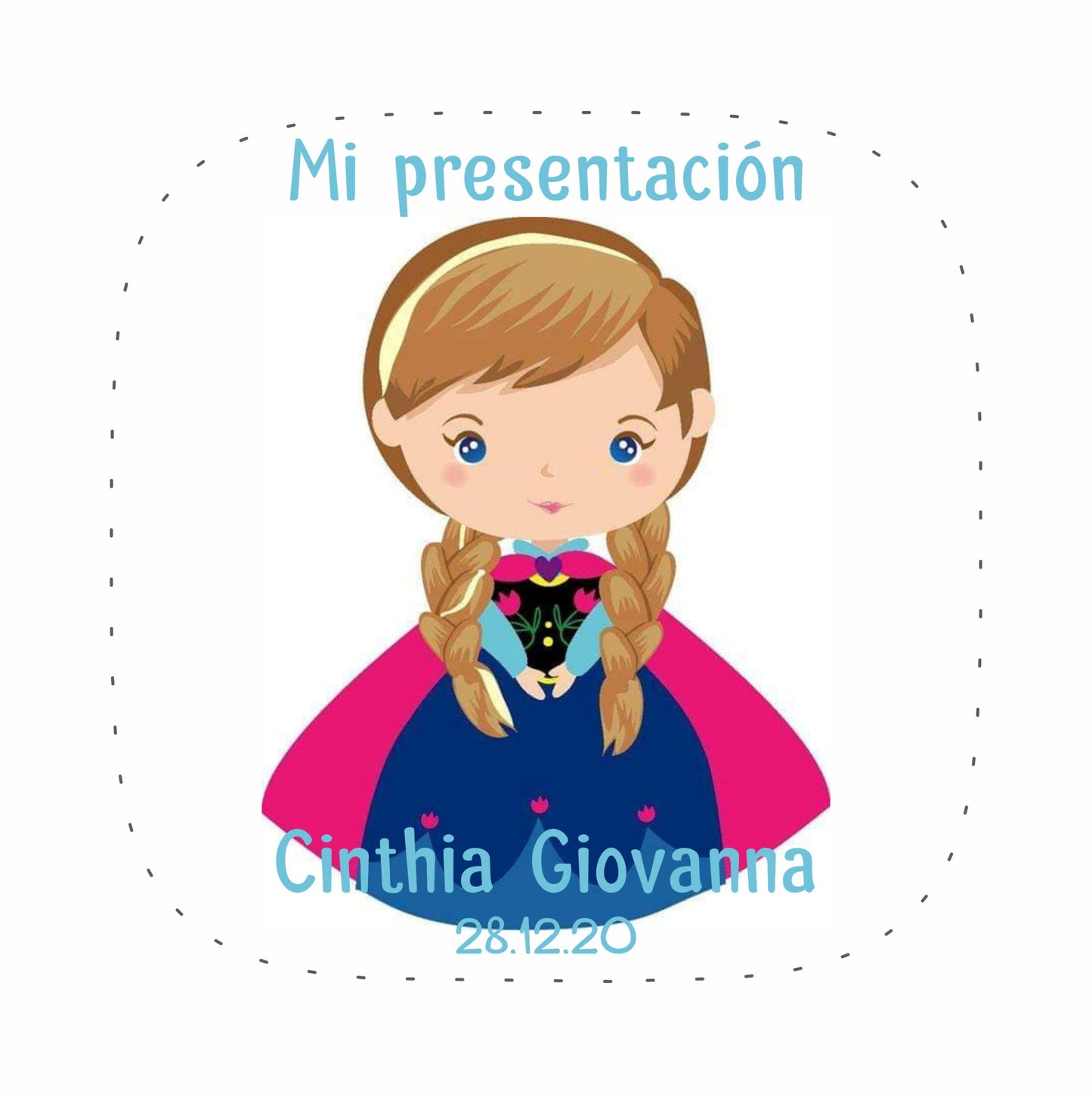 Cilindro Bolo para fiesta Infantil - Mod. 511 Eli 🎉 | Festiboda