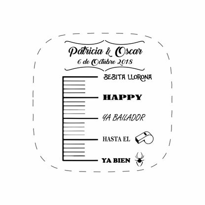 Cilindro para boda - Mod. 44 Medidor 💍 | Festiboda