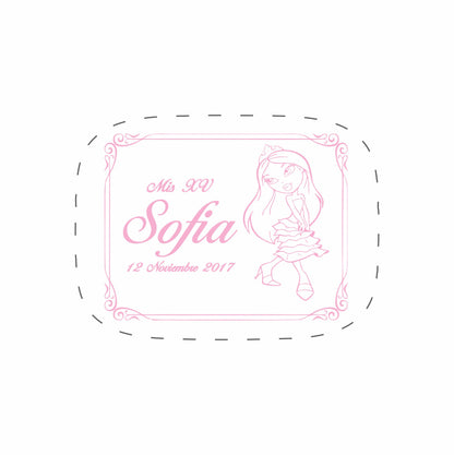 Cilindro para XV años -  Mod. 3 Bratz 🧴 | Festiboda